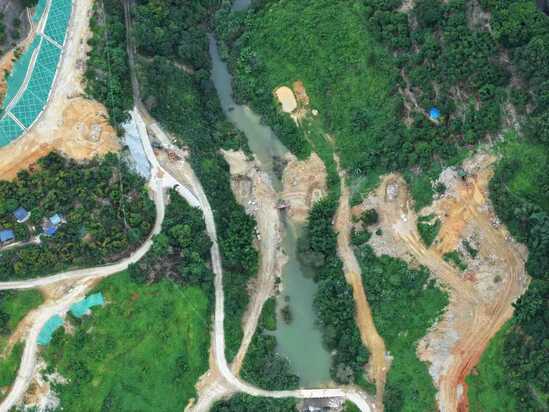 南大水库项目淹迁道路桥桩基施工圆满完成—南方公司 陈琪摄.jpg